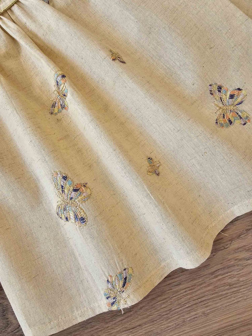 شومیز پروانه گلدوزی