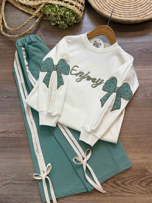 دورس شلواری آستین پاپیونی