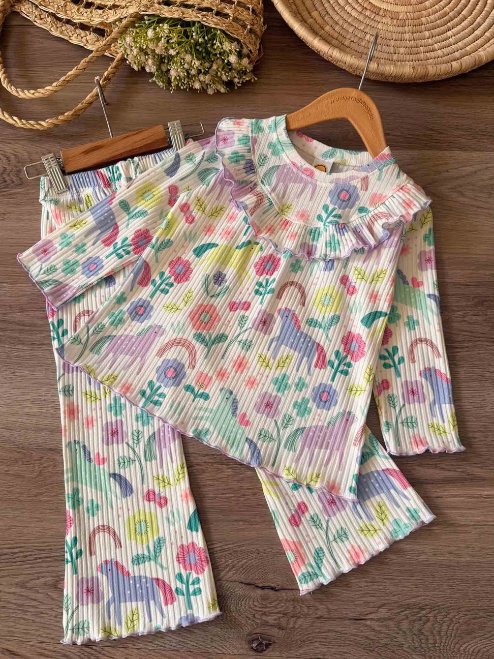 ست ریلی شلوار دمپا