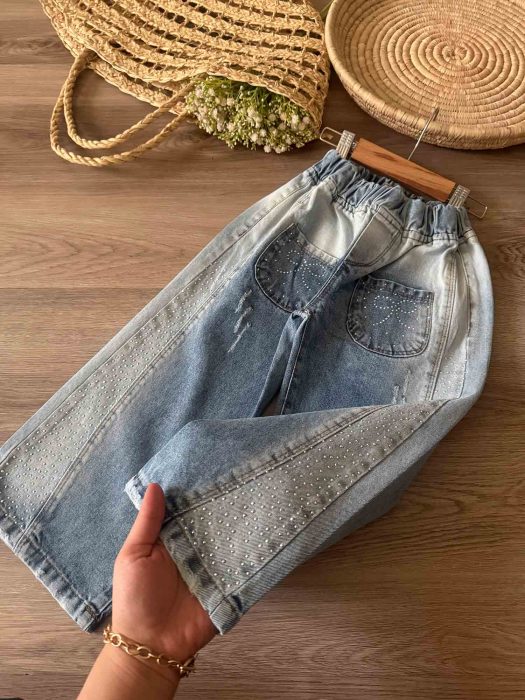 شلوار شافل نگینی