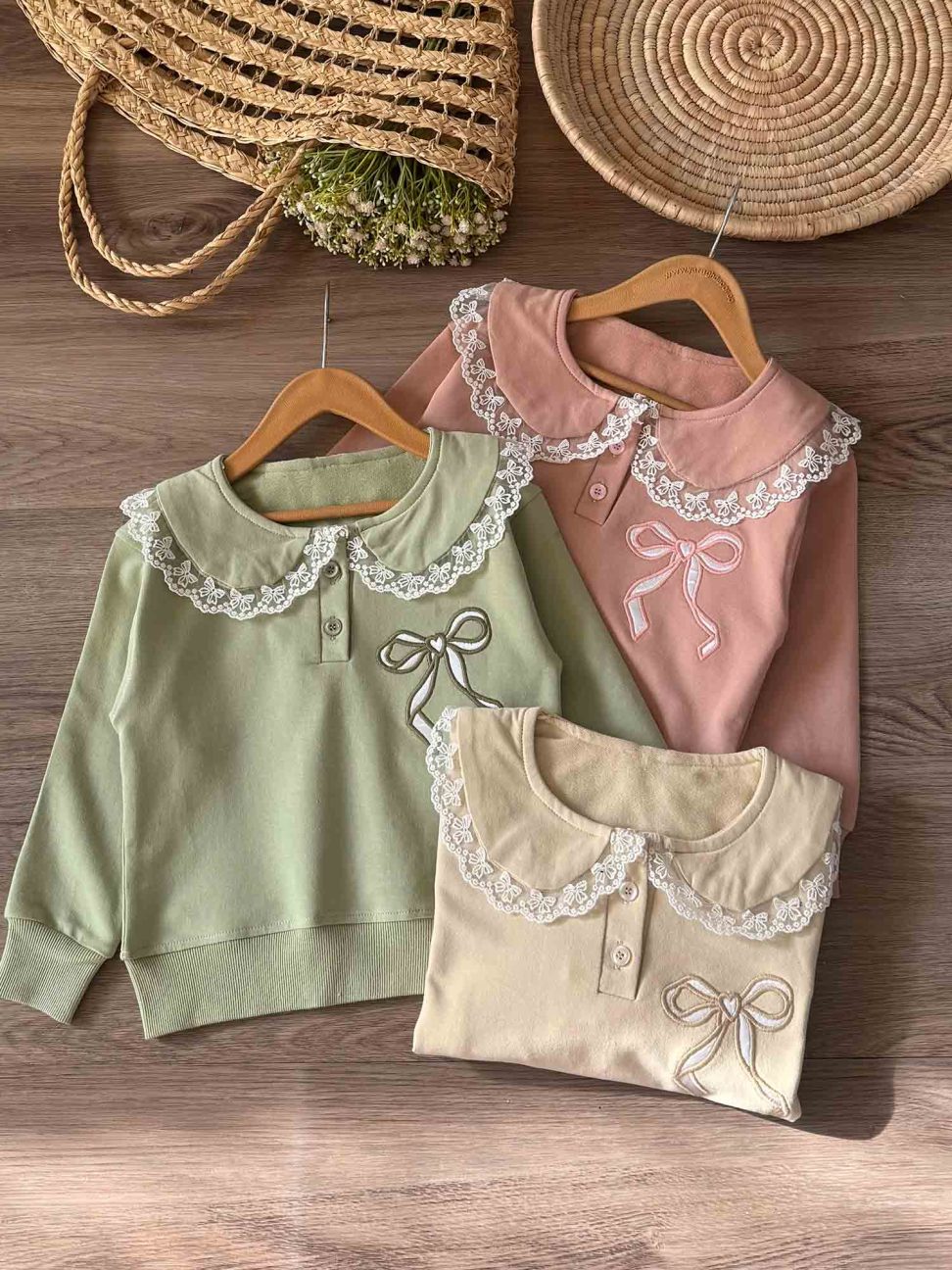 دورس یقه ب ب پاپیونی