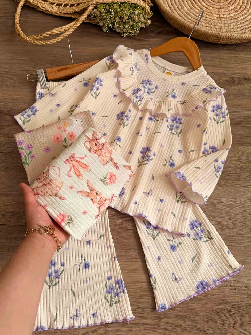 ست ریلی شلوار دمپا