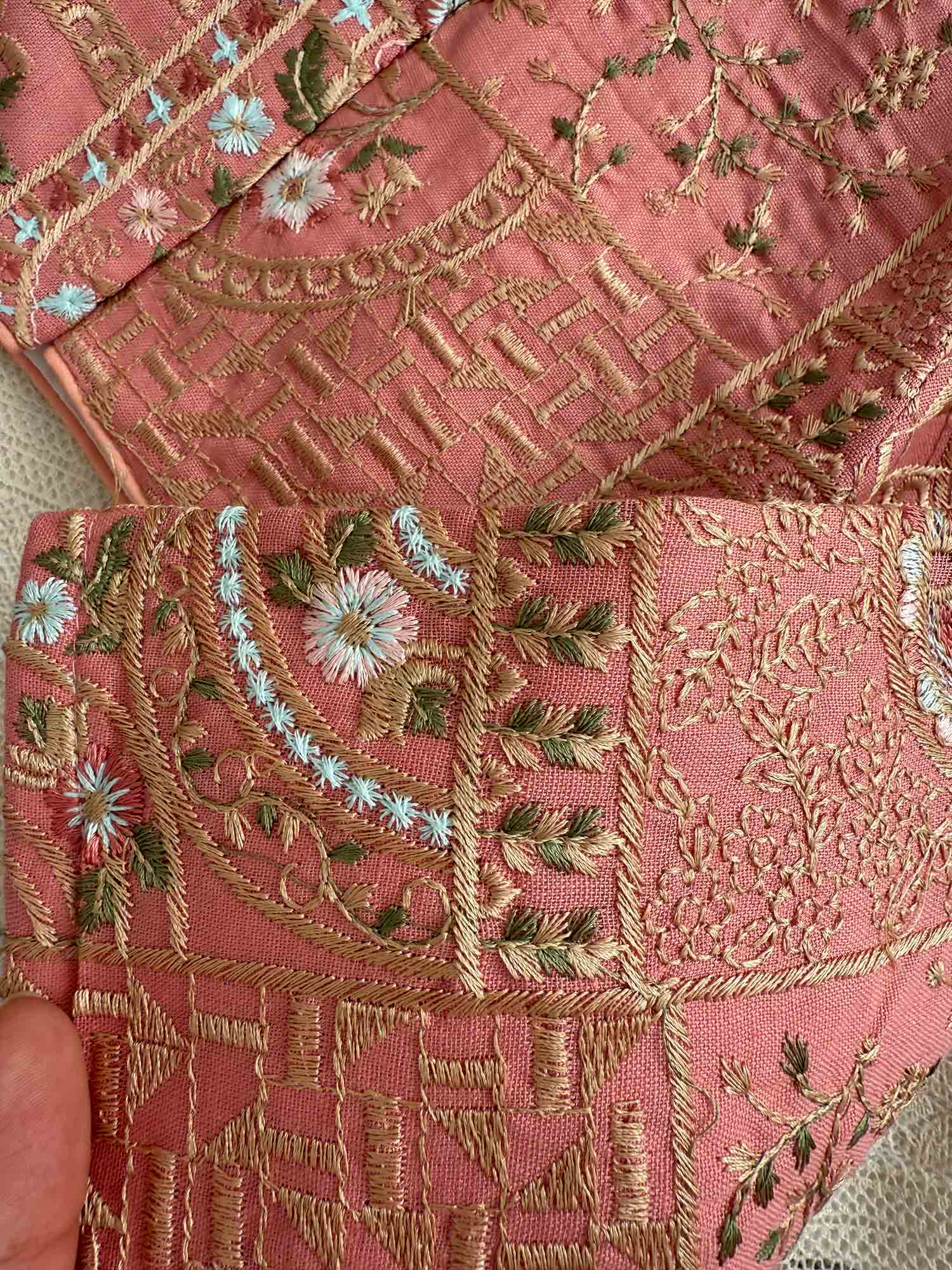 2 کت سارافون سوزندوزی